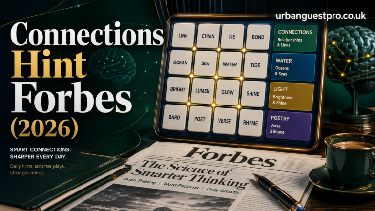 Connections Hint Forbes: Complete Guide to Solving the Daily Puzzle